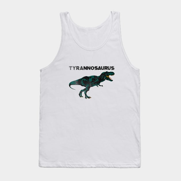 Tyrannosaurus Tank Top by ilrokery